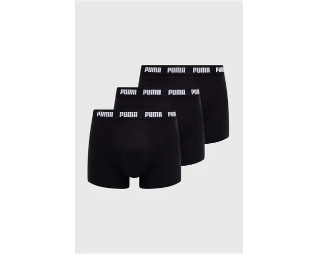 Puma boxeri 3-pack barbati, culoarea negru, 938327