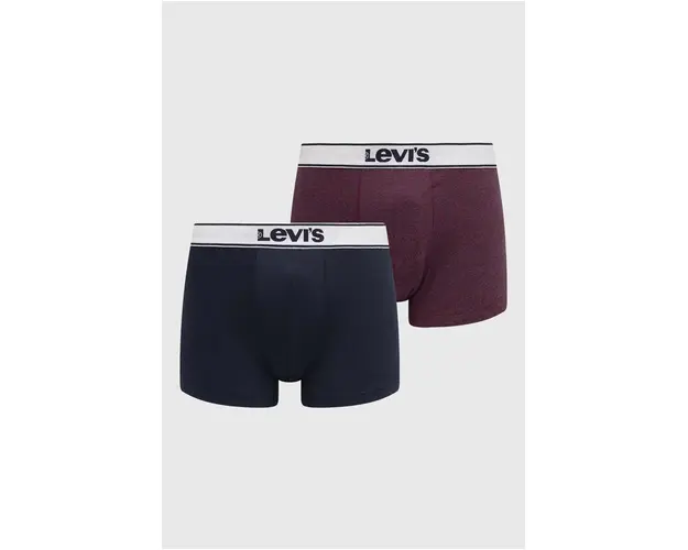 Levi's boxeri 2-pack barbati, culoarea violet