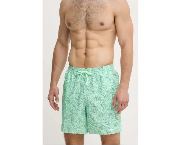 Nike pantaloni scurti de baie Sneakers culoarea verde