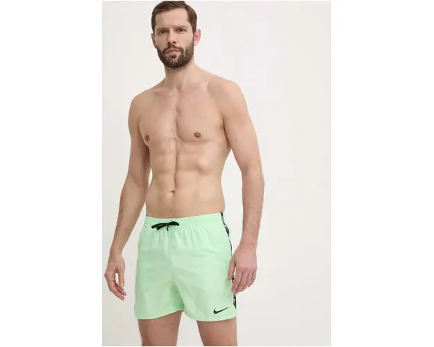 Nike pantaloni scurti de baie culoarea verde