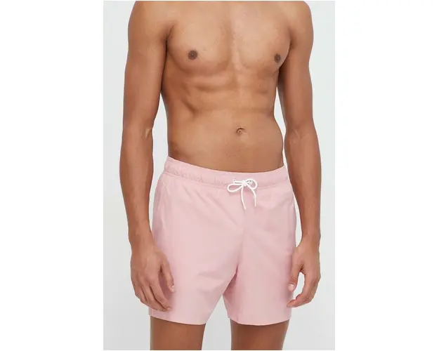 Hollister Co. pantaloni scurti de baie culoarea roz