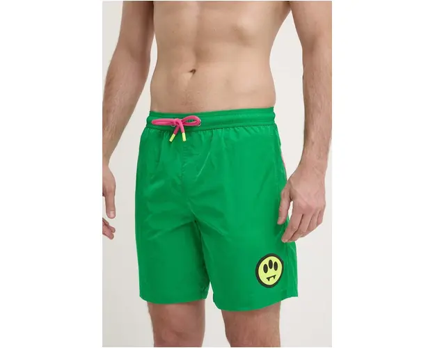 Barrow pantaloni scurti de baie culoarea verde