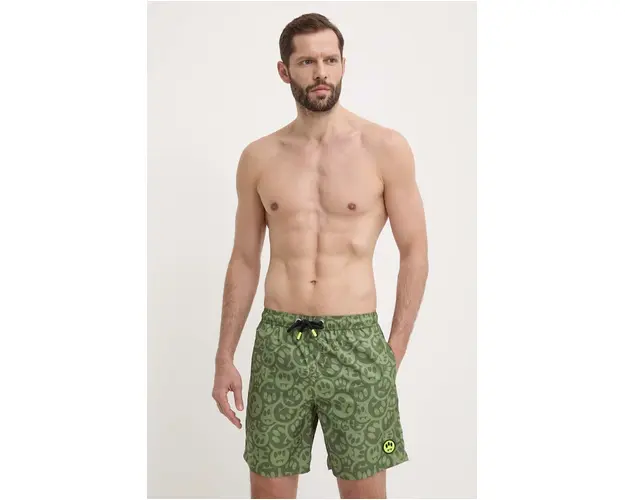 Barrow pantaloni scurti de baie culoarea verde