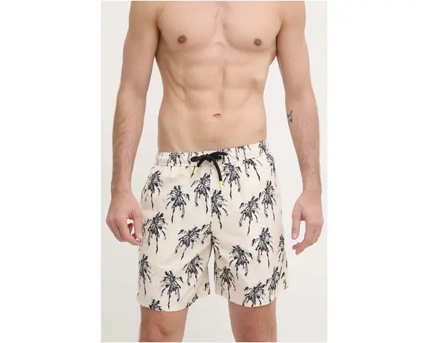Barrow pantaloni scurti de baie culoarea bej