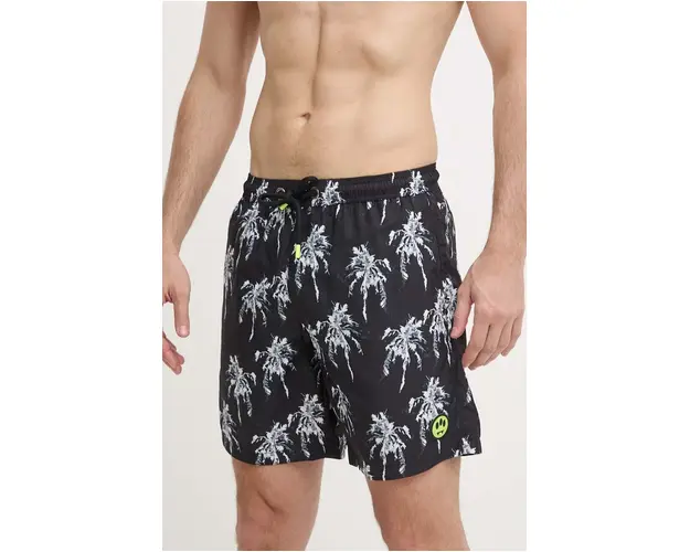 Barrow pantaloni scurti de baie culoarea negru