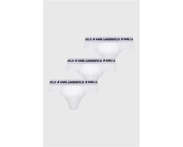 Karl Lagerfeld slip 3-pack barbati, culoarea negru