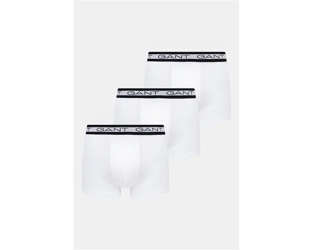 Gant boxeri 3-pack barbati, culoarea alb