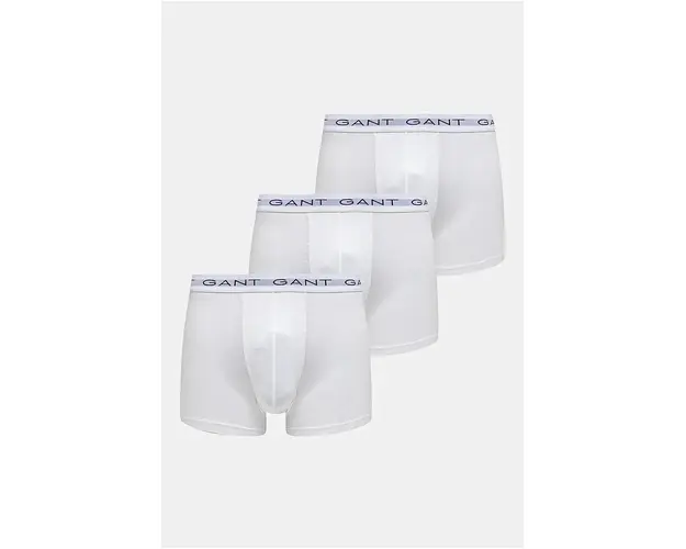 Gant boxeri 3-pack barbati, culoarea alb