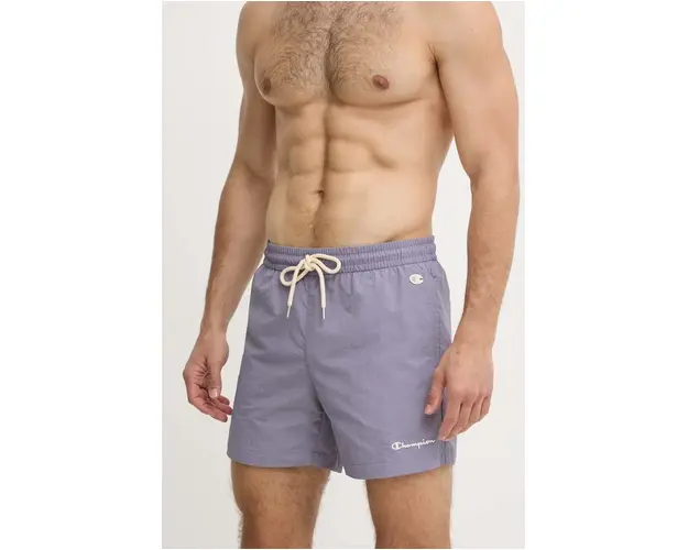 Champion pantaloni scurti culoarea violet, 219790