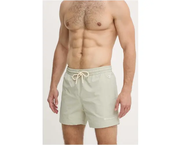 Champion pantaloni scurti culoarea verde, 219790