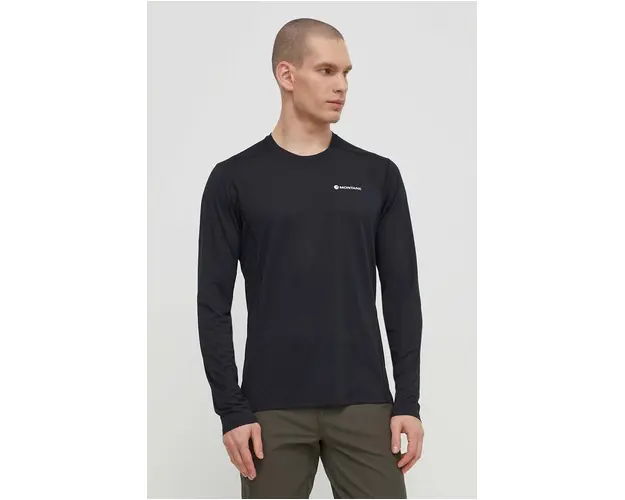 Montane longsleeve functional Dart Lite culoarea negru, MDLLS15