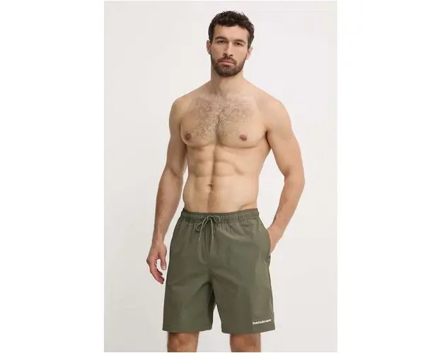 Peak Performance pantaloni scurti de baie Board culoarea verde