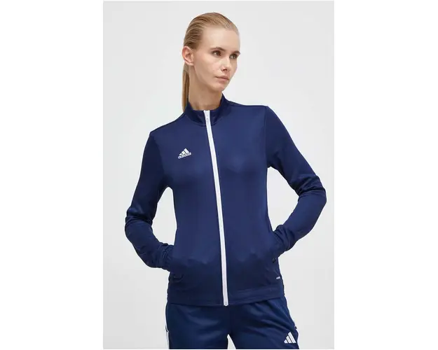 adidas Performance hanorac de antrenament Entrada 22 culoarea bleumarin, cu imprimeu H57528