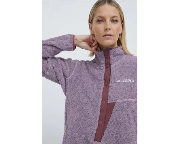 adidas TERREX hanorac Xploric culoarea violet, uni IN0015