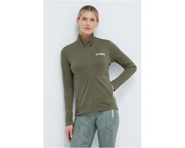 adidas TERREX hanorac Multi culoarea verde, uni IQ3746