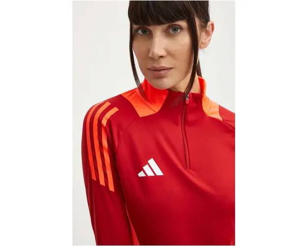 adidas Performance hanorac de antrenament Tiro 24 Competition culoarea rosu, modelator, IS1647