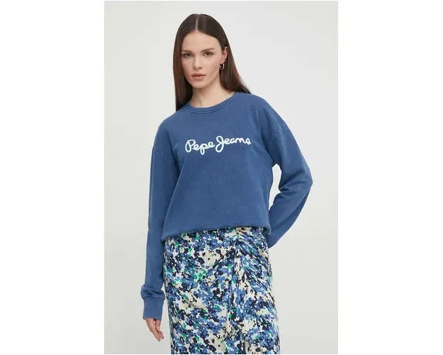 Pepe Jeans bluza femei, cu imprimeu