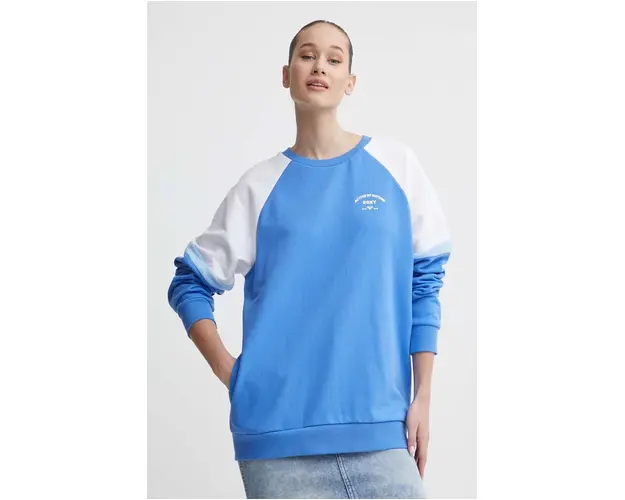 Roxy hanorac de bumbac Essential Energy femei, modelator, ERJFT04792