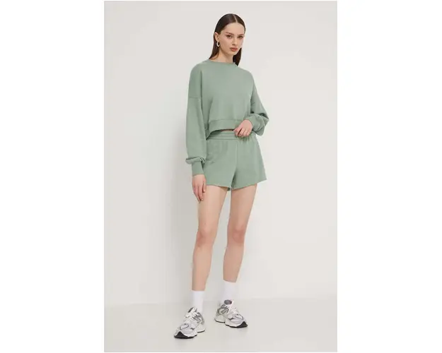 Hollister Co. compleu femei, culoarea verde