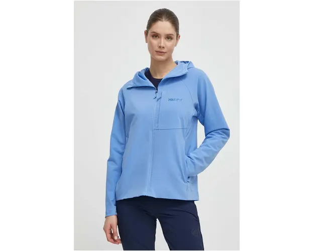 Marmot hanorac Pinnacle DriClime Hoody cu gluga, neted