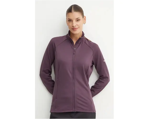 Montane hanorac Protium culoarea violet, neted, FPRMJ17