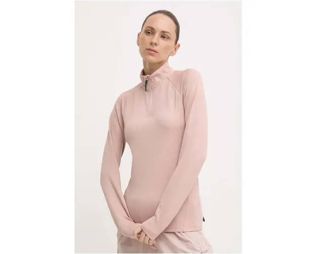 Picture hanorac Windy culoarea roz, neted, SWT160