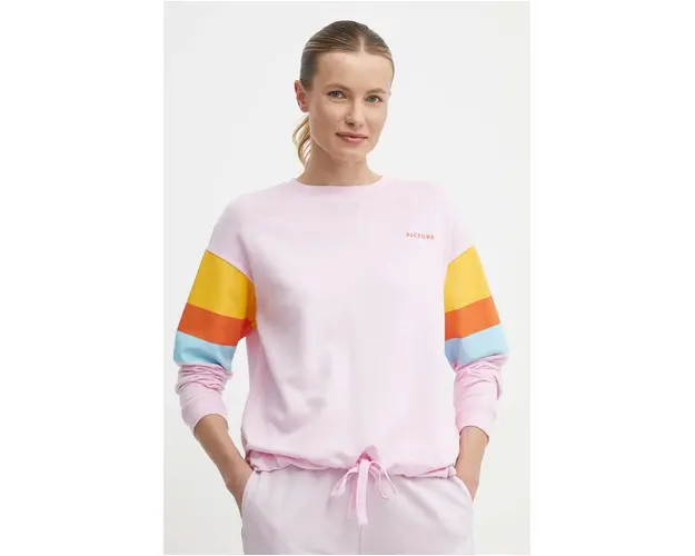 Picture bluza Trisse femei, culoarea roz, modelator, WSW273