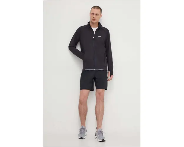 BOSS Green bluza barbati, culoarea negru, uni 50506338