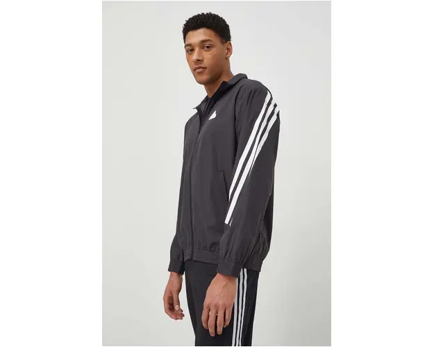 adidas bluza barbati, culoarea negru, uni IN3316