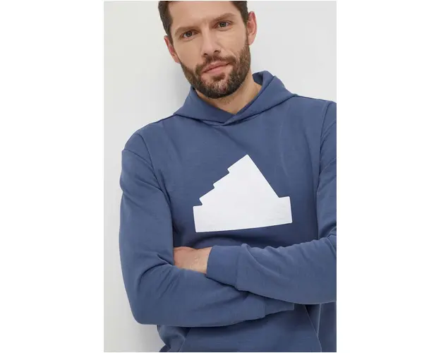 adidas bluza barbati, cu gluga, cu imprimeu, IR9186