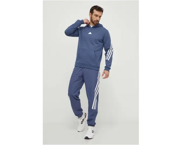 adidas bluza barbati, cu gluga, cu imprimeu, IR9224