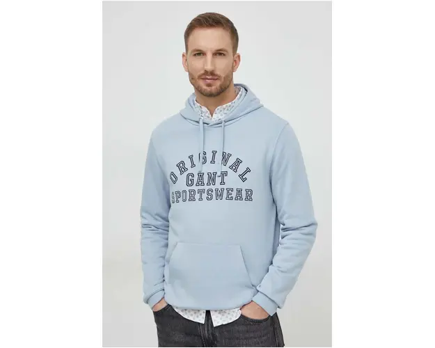 Gant bluza barbati, cu gluga, cu imprimeu