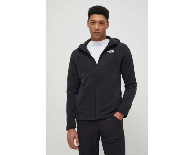 The North Face hanorac Homesafe culoarea negru, cu gluga, neted