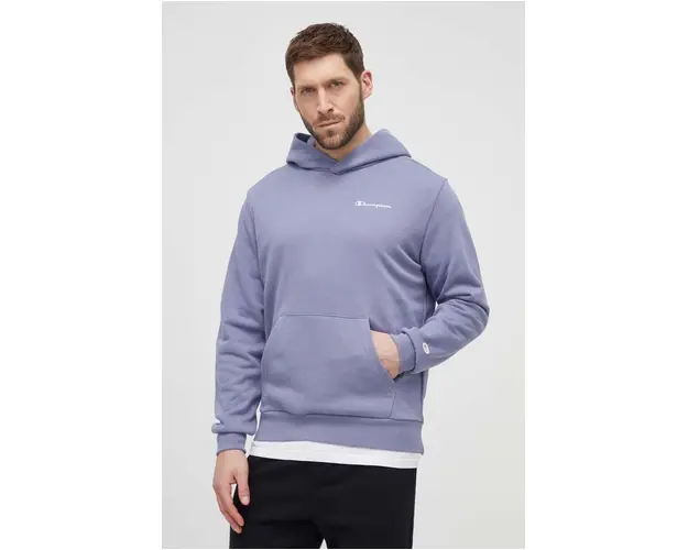 Champion bluza barbati, culoarea violet, cu gluga, neted, E20000