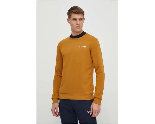 Mammut bluza trening Core culoarea bej, neted