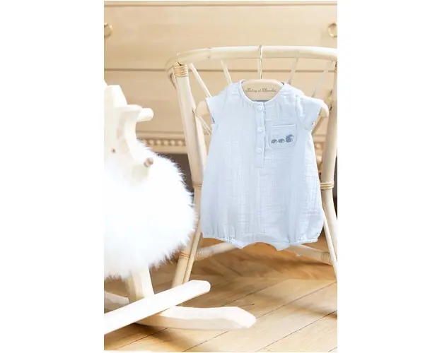 Tartine et Chocolat salopete bebelusi din bumbac