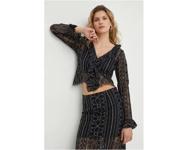 Résumé camasa culoarea negru, regular