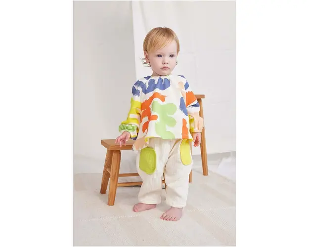 Bobo Choses longsleeve din bumbac pentru bebelusi
