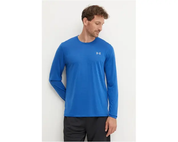 Under Armour longsleeve pentru alergare Streaker neted