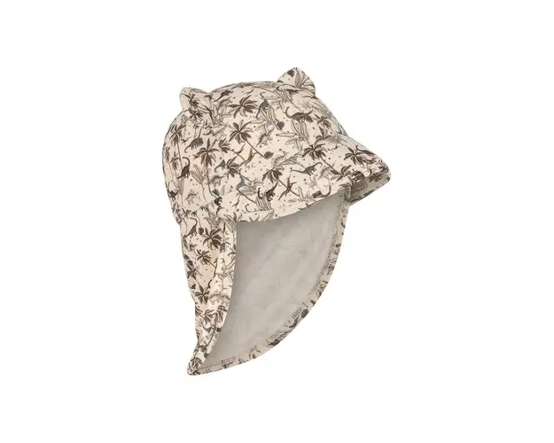 Konges Sløjd sapca de baseball pentru copii culoarea verde, neted