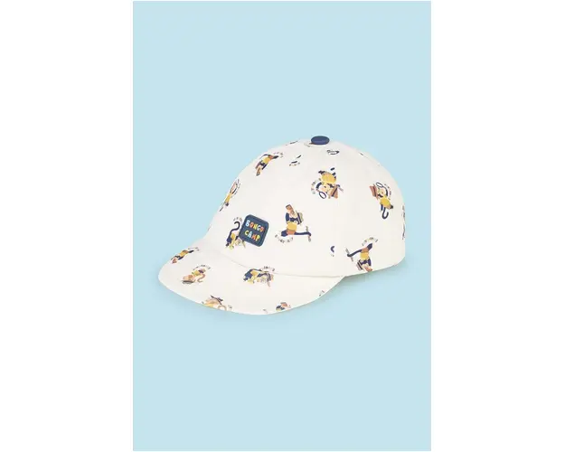 Mayoral sapca din bumbac pentru copii culoarea bej, modelator