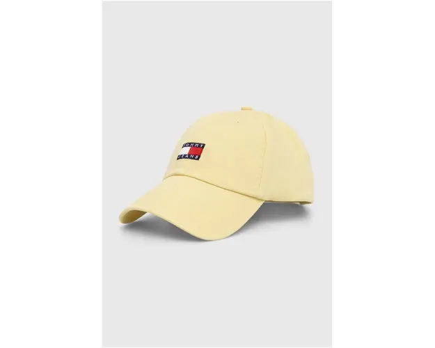 Tommy Jeans sapca de baseball din bumbac cu imprimeu, AW0AW15848