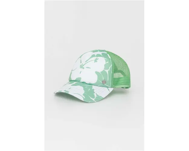 Roxy sapca culoarea verde, cu model ERJHA04268