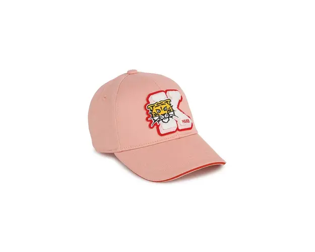 Kenzo Kids sapca din bumbac pentru copii culoarea roz, cu imprimeu