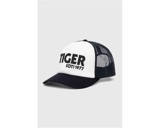 Tiger Of Sweden sapca culoarea albastru marin, cu imprimeu