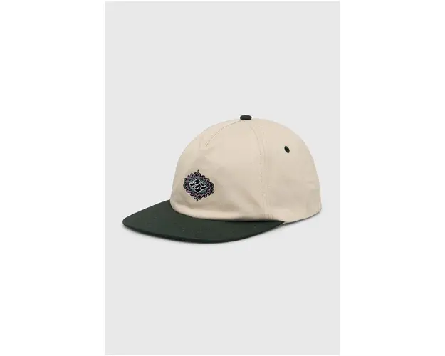 Billabong sapca de baseball din bumbac culoarea bej, modelator, ABYHA00447