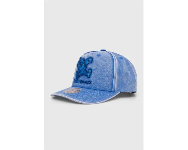Mitchell&Ness sapca de baseball din bumbac Denver Nuggets cu imprimeu, HHSS7503-DNUYYPPPBLUE