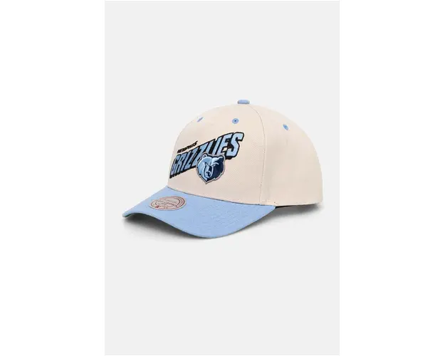 Mitchell&Ness sapca Memphis Grizzlies culoarea bej, modelator, HHSS7555-MGRYYPPPOFWH