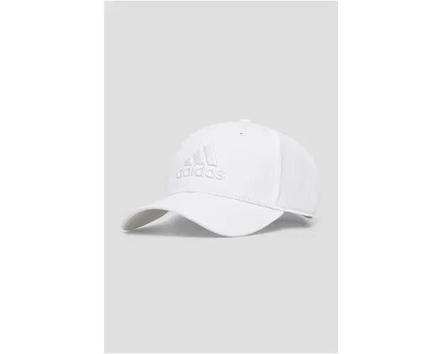 adidas sapca de baseball din bumbac culoarea alb, cu imprimeu IR7902