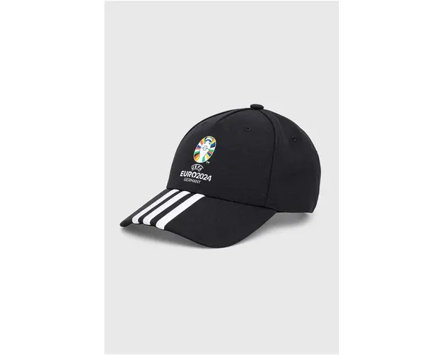 adidas Performance sapca Euro 2024 culoarea negru, cu imprimeu, IT3313